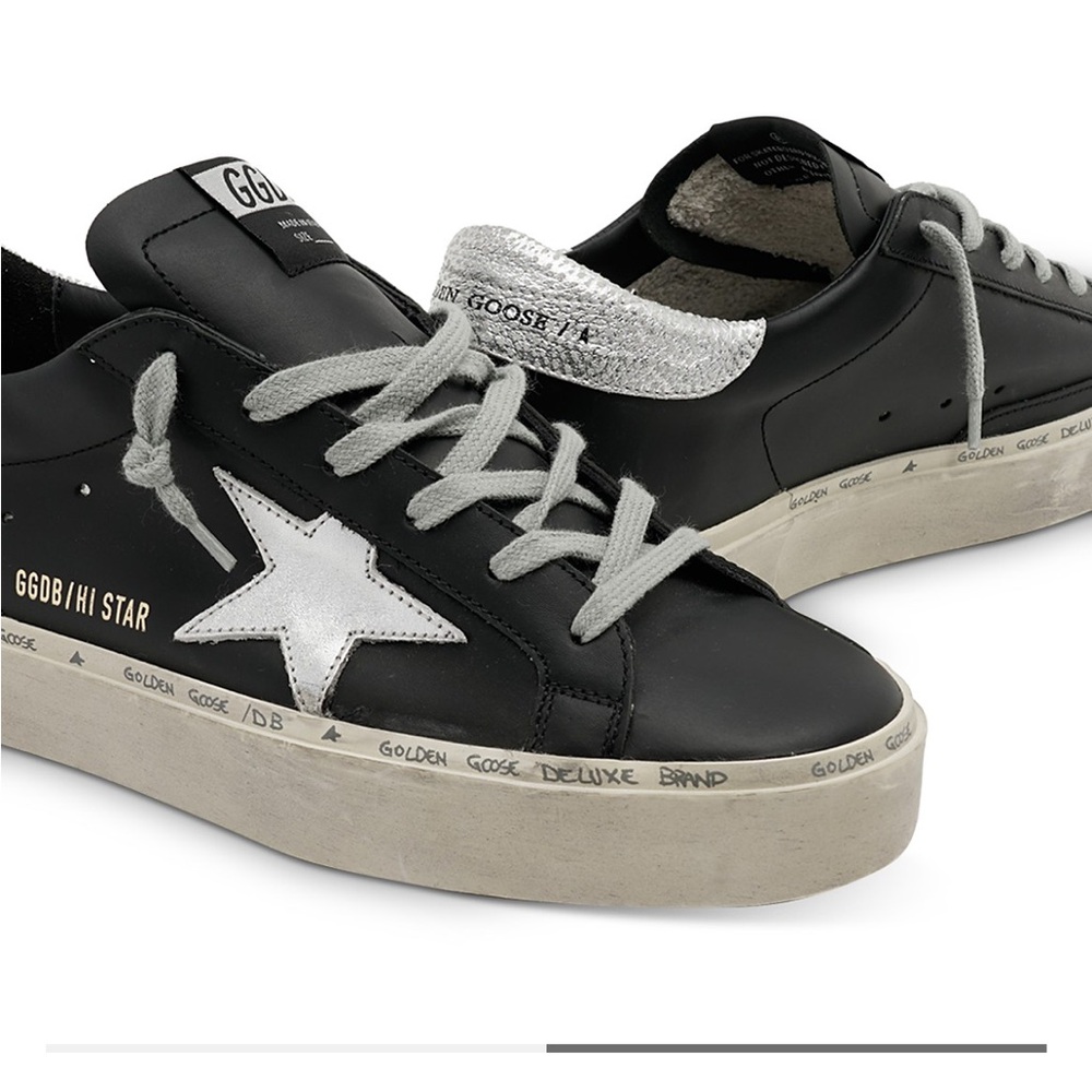 Golden Goose Hi Star Platform Sneaker, size 37